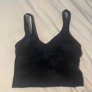 lululemon align tank, size 4, camouflage coloring